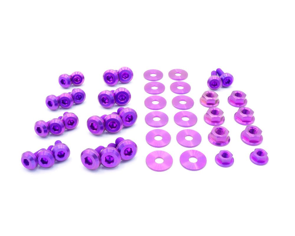 Titanium Hardware Engine Bay Kit - Subaru WRX/STI (2006 - 2007) - JDMuscleHardware KitsSUB-001-Ti-PRPPurple