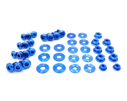 Titanium Hardware Engine Bay Kit - Subaru WRX/STI (2008 - 2014) - JDMuscleHardware KitsSUB-005-Ti-BLUBlue