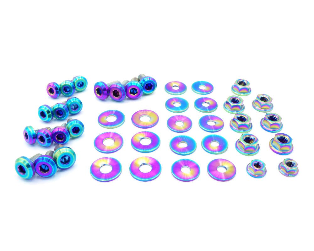 Titanium Hardware Engine Bay Kit - Subaru WRX/STI (2008 - 2014) - JDMuscleHardware KitsSUB-005-Ti-TBCosmic Burn