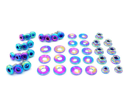 Titanium Hardware Engine Bay Kit - Subaru WRX/STI (2008 - 2014) - JDMuscleHardware KitsSUB-005-Ti-TBCosmic Burn
