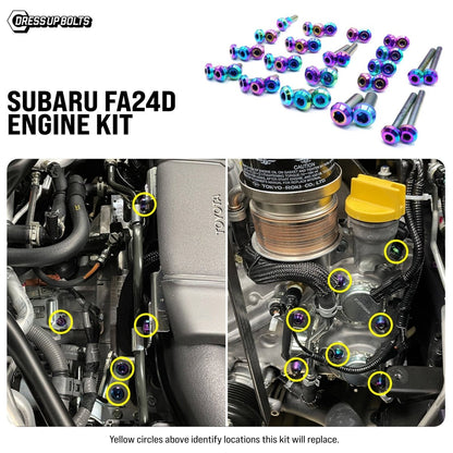 Titanium Hardware Engine Kit - Subaru FA24D Engine - JDMuscleHardware KitsSUB-030-Ti-TBCosmic Burn