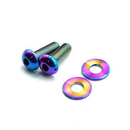 Titanium Hardware Fuel Door Kit - 2023+ Nissan Z - JDMuscleHardware KitsNIS-097-Ti-TBCosmic Burn