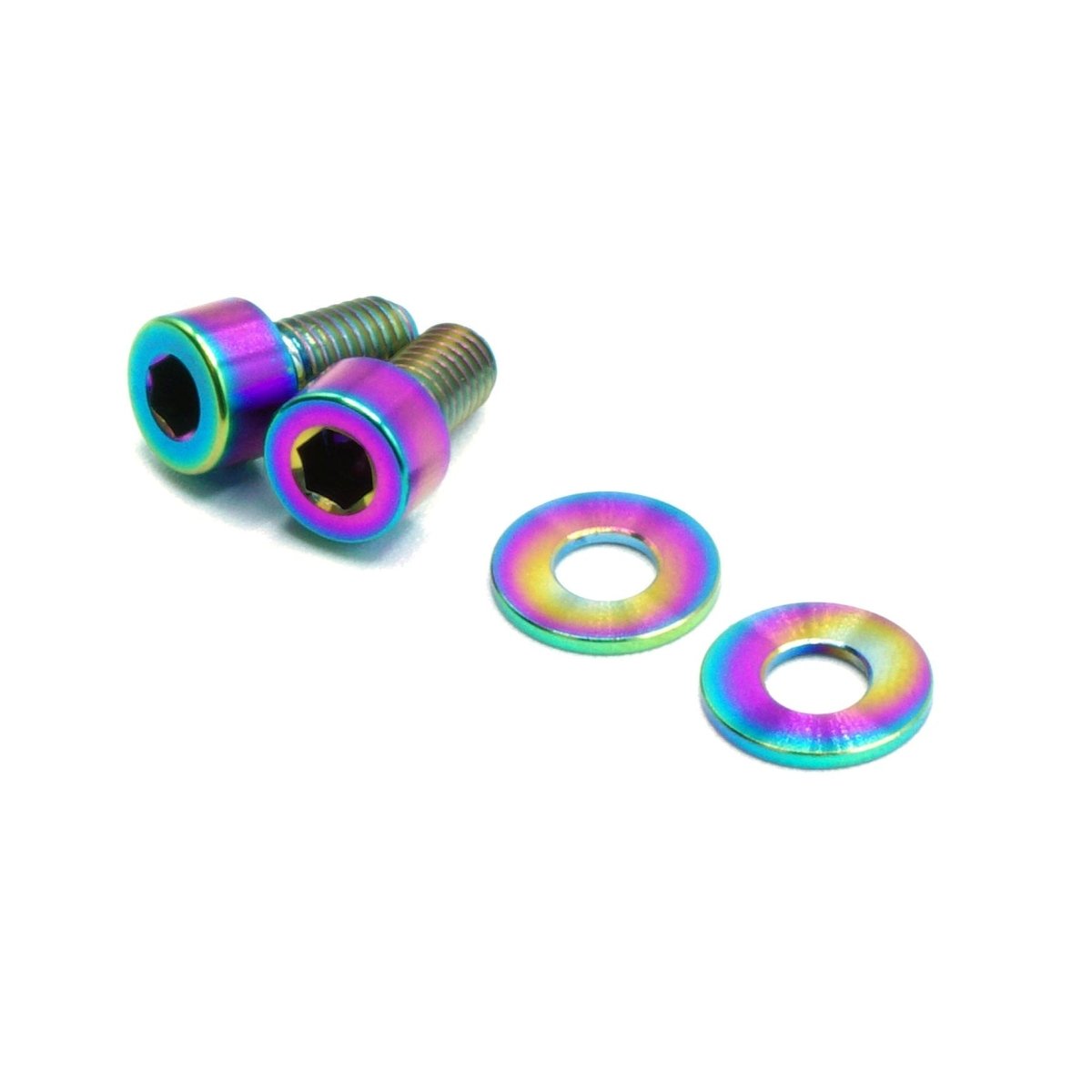 Titanium Hardware Fuel Door Kit - Nissan 300ZX (1990 - 1999) - JDMuscleHardware KitsNIS-076-Ti-TBCosmic Burn