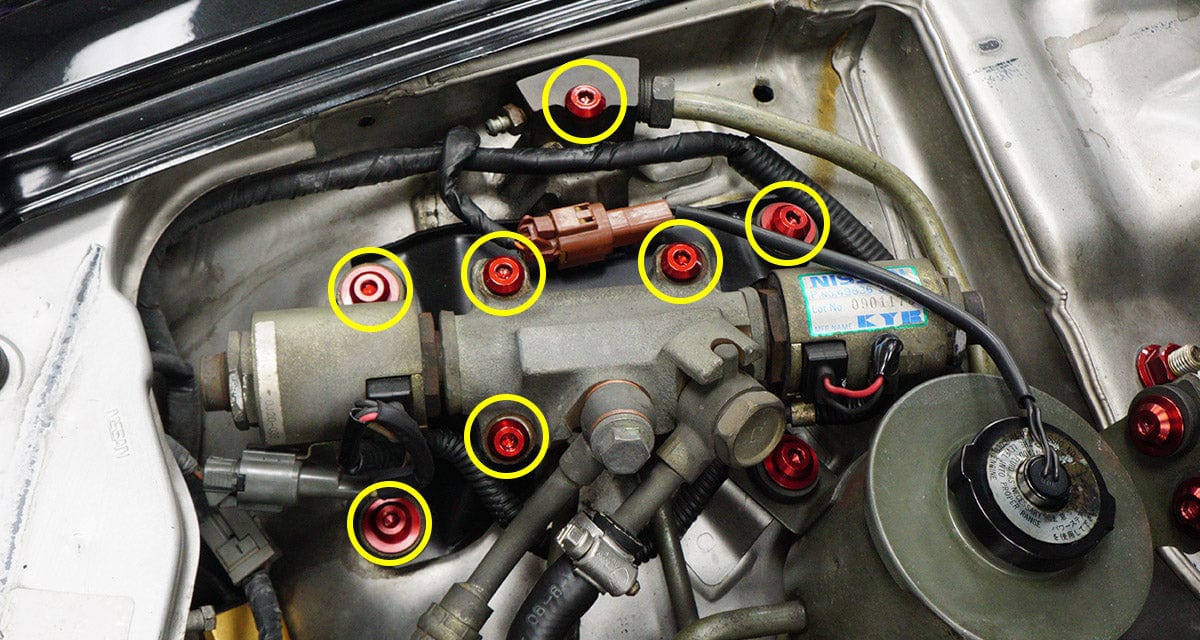 鍛神 Titanium Hardware HICAS Kit - Nissan 300ZX (1990-1999) – JDMuscle
