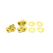 Titanium Hardware Hood Kit - Subaru Impreza GC8 (1992 - 2001) - JDMuscleHardware KitsSUB-023-Ti-GLDGold