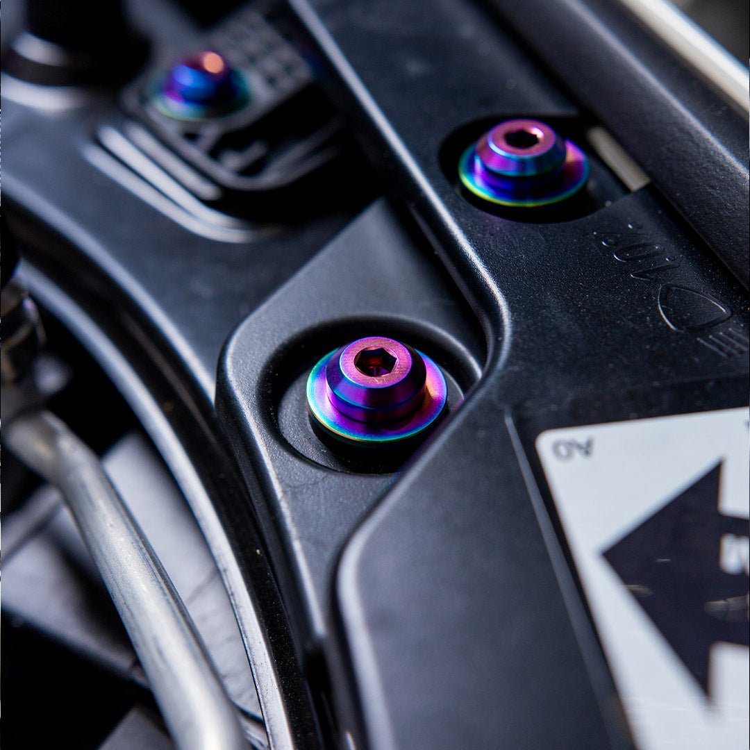 Titanium Hardware Plastic Clip Delete Kit - Honda Civic Type R (2023+) - JDMuscleHardware KitsHON-093-Ti-PRPPurple