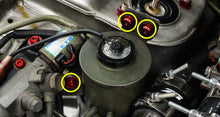 Titanium Hardware Power Steering Reservoir Kit - Nissan 300ZX (1990 - 1999) - JDMuscleHardware KitsNIS-065-Ti-POLPolished