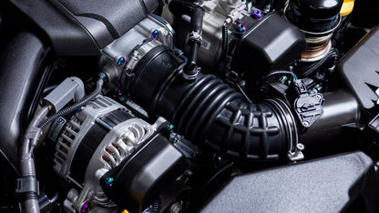 Titanium Hardware Pulley Cover Kit - Subaru FA20D/FA24D Engine - JDMuscleHardware KitsSUB-031-Ti-PRPPurple