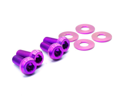Titanium Hardware Seat Kit - Honda Civic Si (2016 - 2021) - JDMuscleHardware KitsHON-052-Ti-PRPPurple