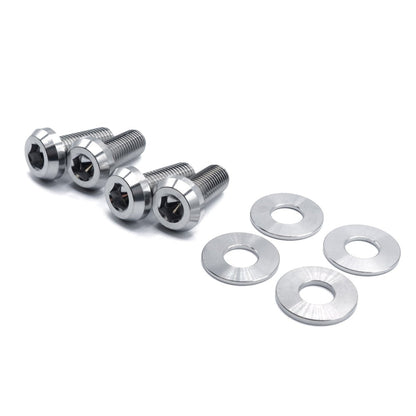 Titanium Hardware Seat Kit - Honda Civic Type R (2023+) - JDMuscleHardware KitsHON-097-Ti-POLPolished