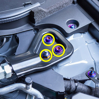 Titanium Hardware Strut Tower Bar Kit - 2023+ Nissan Z - JDMuscleHardware KitsNIS-092-Ti-SLKOil Slick