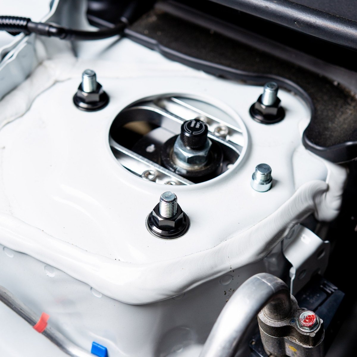 Titanium Hardware Strut Tower Kit - Honda Civic Si (2022+) - JDMuscleHardware KitsHON-067-Ti-BLUBlue