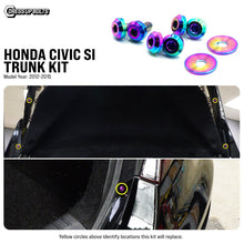 Titanium Hardware Trunk Kit - Honda Civic Si (2012 - 2015) - JDMuscleHardware KitsHON-082-Ti-TBCosmic Burn