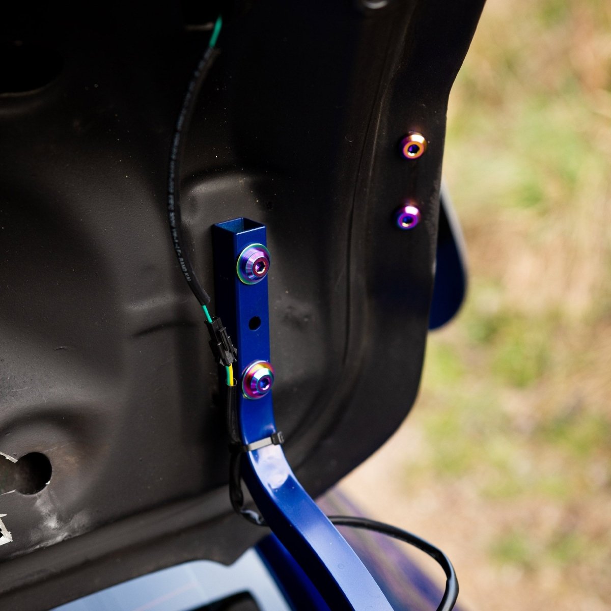 Titanium Hardware Trunk Kit - Honda Civic Si (2016 - 2021) - JDMuscleHardware KitsHON-051-Ti-BLUBlue