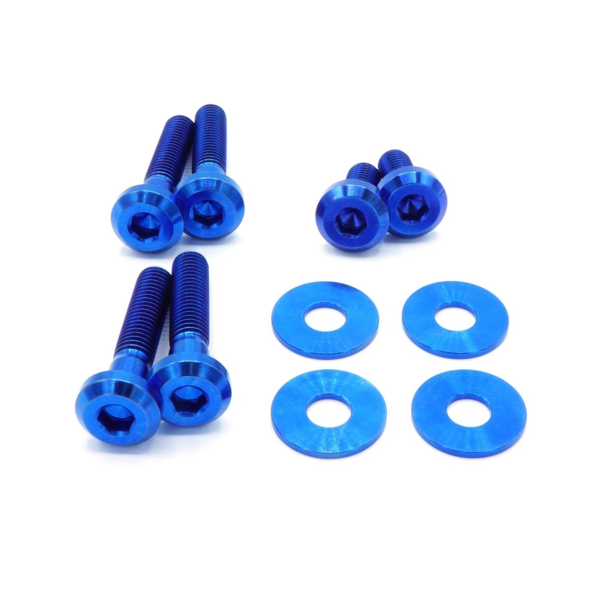 Titanium Hardware Trunk Kit - Subaru Impreza GC8 (1992 - 2001) - JDMuscleDress Up HardwaresSUB-027-Ti-BLUBlue