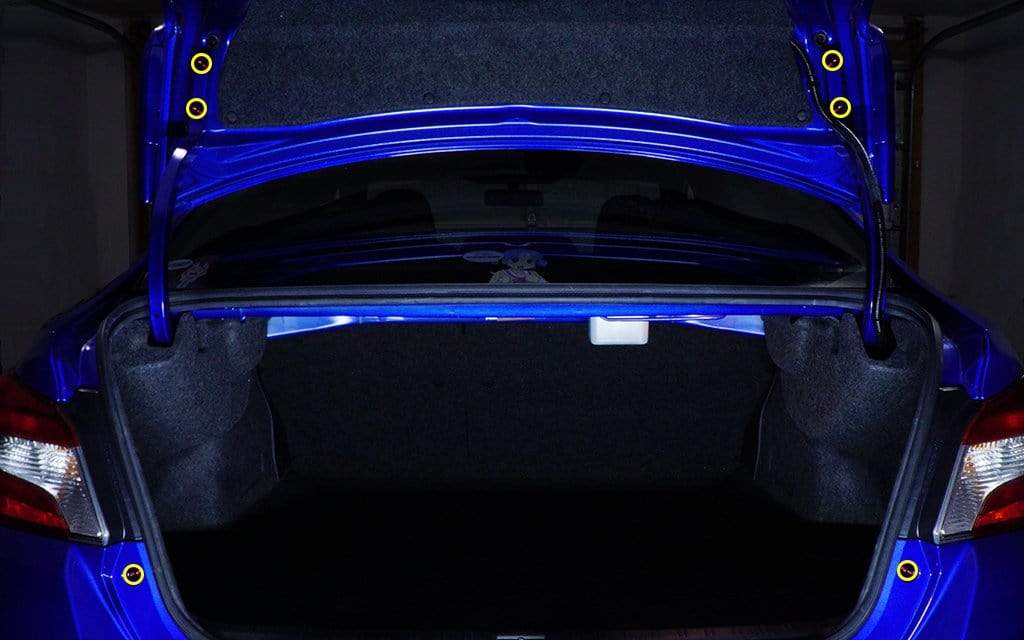 Titanium Hardware Trunk Kit - Subaru WRX/STI (2015 - 2021) - JDMuscleHardware KitsSUB-019-Ti-TBCosmic Burn