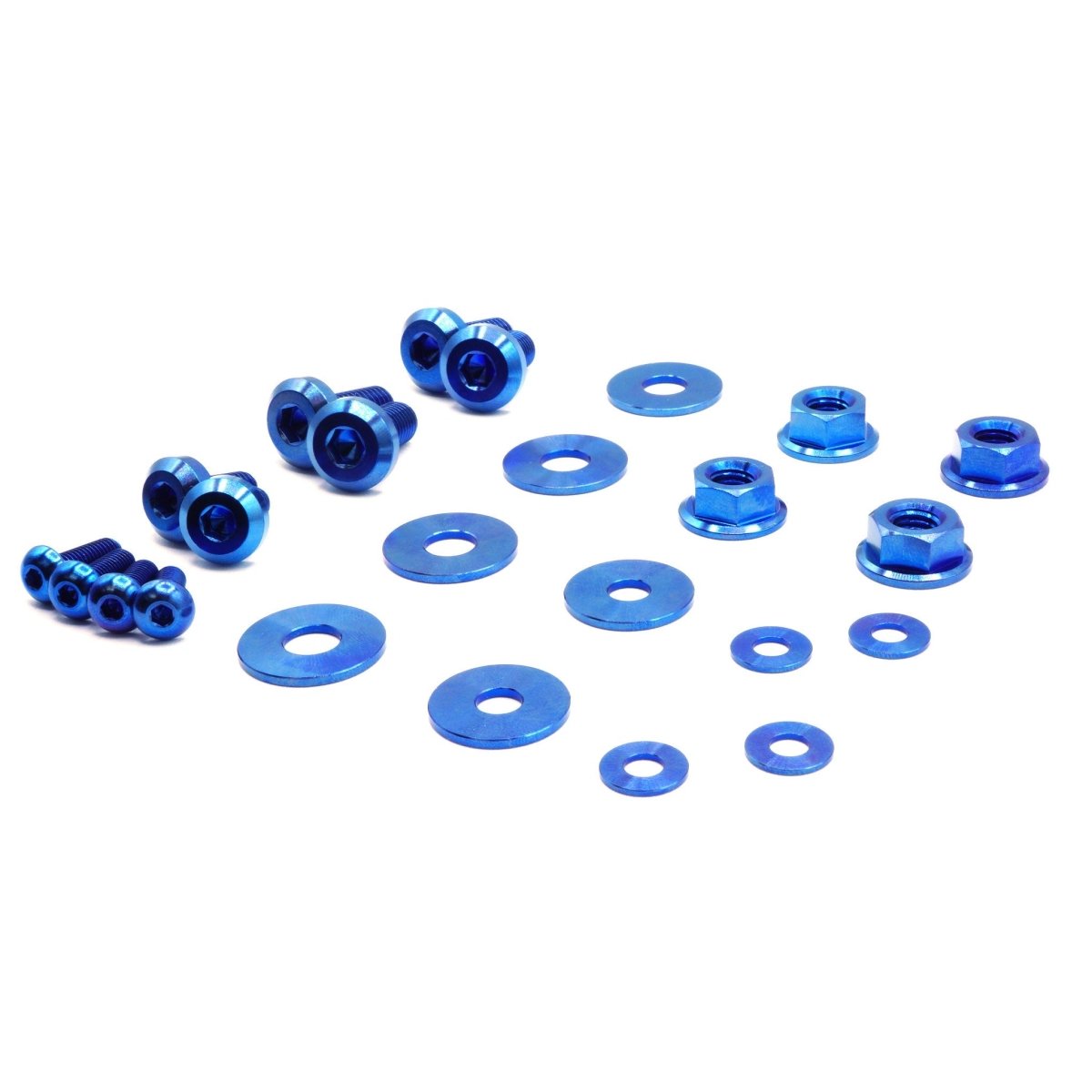 Titanium Hardware Trunk Kit - Toyota GR86/Subaru BRZ (2022+) - JDMuscleHardware KitsTOY-047-Ti-BLUBlue
