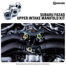 Titanium Hardware Upper Intake Manifold Kit - Subaru FA24D Engine - JDMuscleHardware KitsSUB-034-Ti-POLPolished