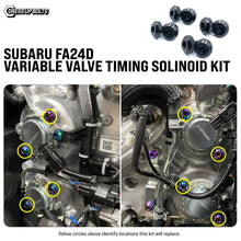 Titanium Hardware Variable Valve Timing Solenoid Kit - Subaru FA24D Engine - JDMuscleHardware KitsSUB-033-Ti-BLKBlack