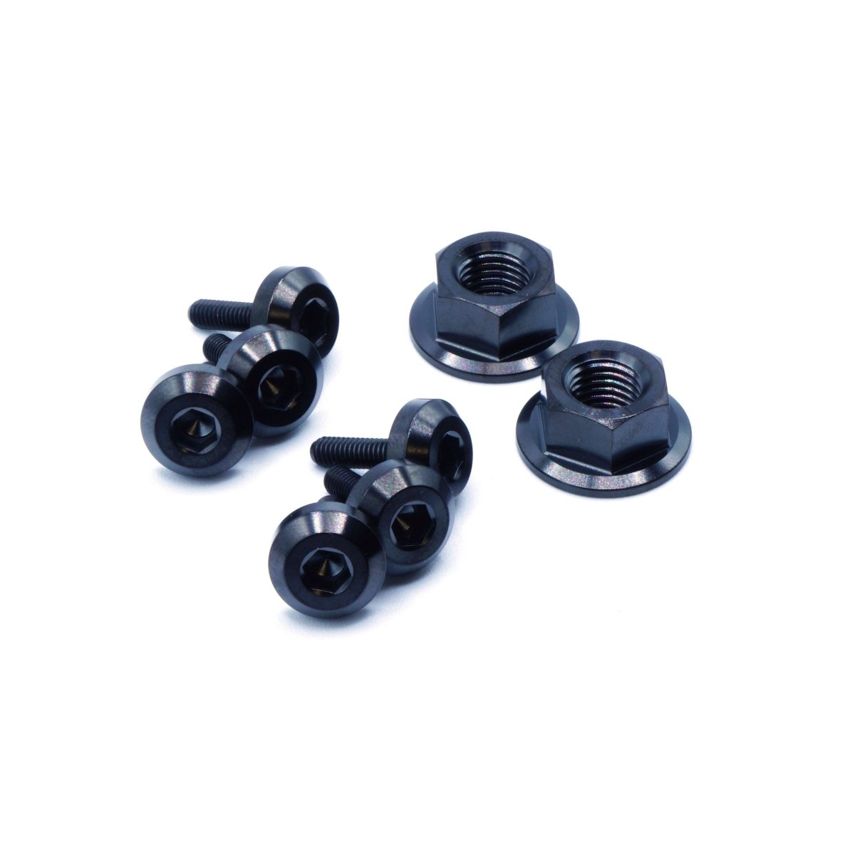 Titanium Hardware Window Cowl Kit - Nissan 300ZX (1990 - 1999) - JDMuscleHardware KitsNIS-067-Ti-BLKBlack