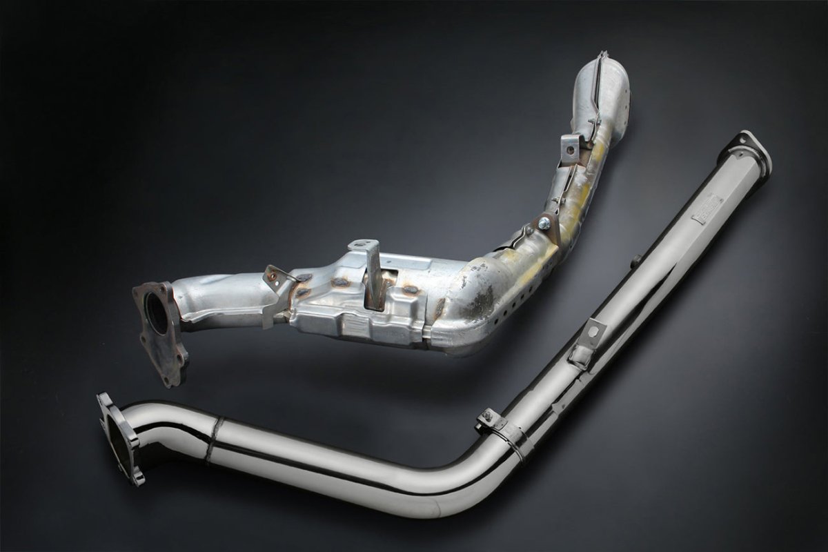 Tomei [02-07 WRX/STI] Expreme Version 2 Stainless Race Downpipe - JDMuscleFront Pipes and Downpipes / J-PipesTOMTB6060-SB02A
