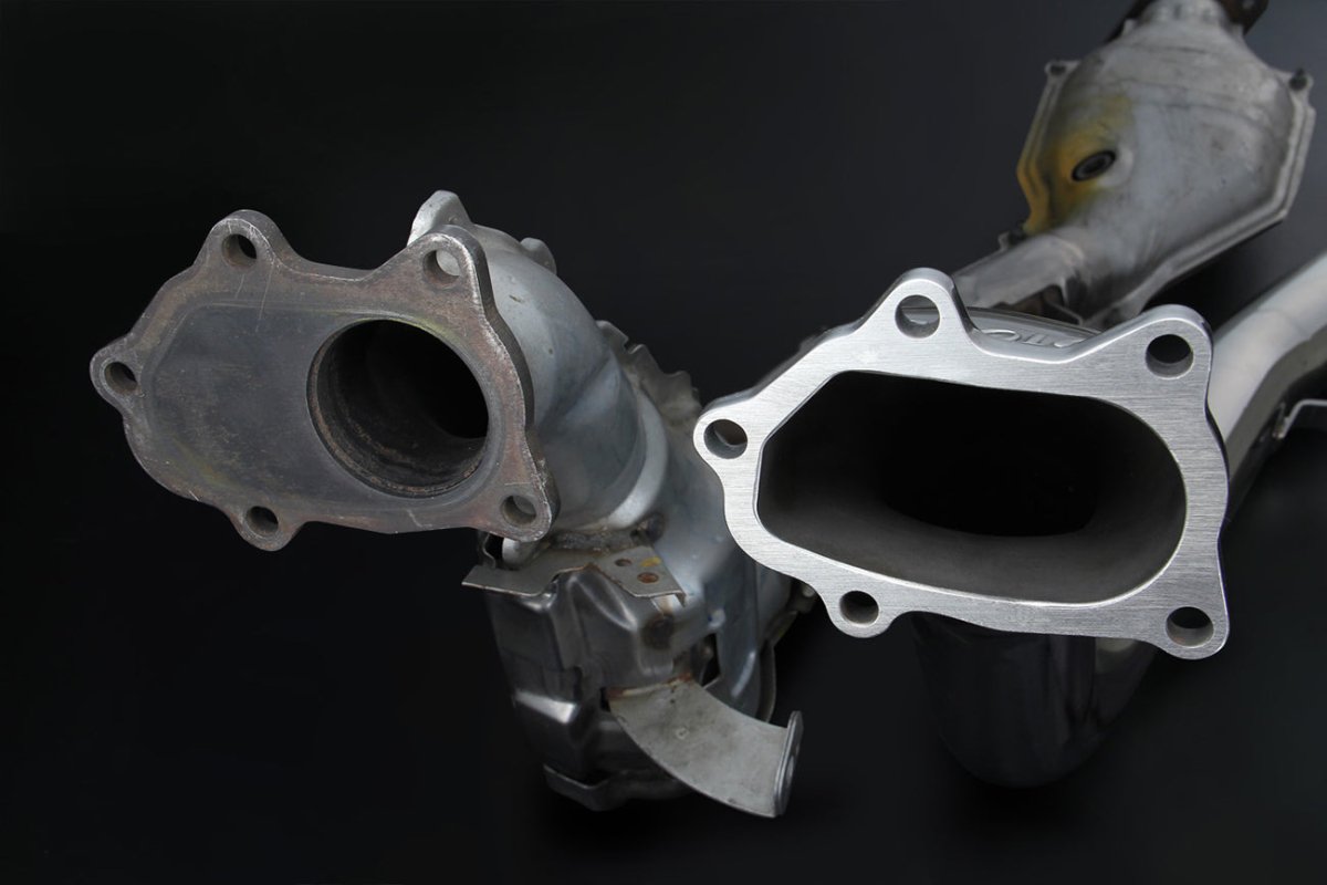 Tomei [02-07 WRX/STI] Expreme Version 2 Stainless Race Downpipe - JDMuscleFront Pipes and Downpipes / J-PipesTOMTB6060-SB02A