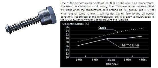 Tomei [03-15 Evo 8/9/X] Oil Thermostat Killer | TOMTB207A-MT01A - JDMuscleOil Control DevicesTOMTB207A-MT01A