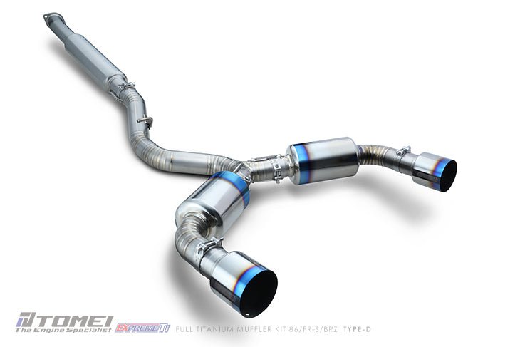 Tomei [13 - 21 BRZ/FR - S/86, 22 - 24 BRZ/GR86] Type - D Dual - Exit Catback Exhaust | TB6090 - SB05B - JDMuscleCat Back Exhaust SystemTOMTB6090-SB05B