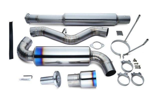 Tomei 13 - 23 BRZ / 13 - 16 FRS / 17 - 21 86 / 22 - 23 GR86 Expreme Ti Titanium Type 80 Ver. 2 Catback Exhaust | TB6090 - SB05A - JDMuscleCat Back Exhaust SystemTB6090-SB05A