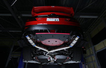 Tomei [22 - 26 WRX] Expreme Ti Titanium Type - D Dual Exit Catback Exhaust | TB6090 - SB06B - JDMuscleCat Back Exhaust SystemTOMTB6090-SB06B