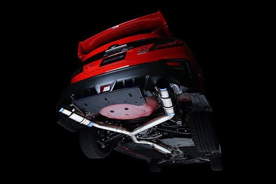 Tomei [22 - 26 WRX] Expreme Ti Titanium Type - D Dual Exit Catback Exhaust | TB6090 - SB06B - JDMuscleCat Back Exhaust SystemTOMTB6090-SB06B