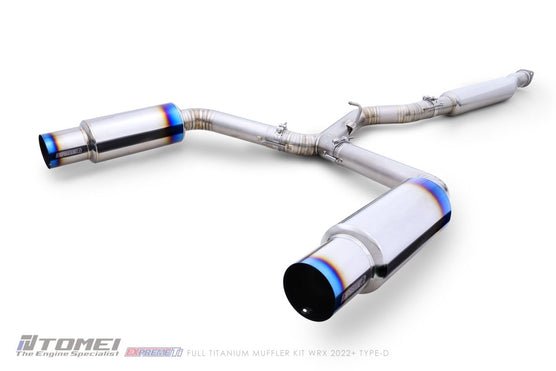 Tomei [22-26 WRX] Expreme Ti Titanium Type-D Dual Exit Catback