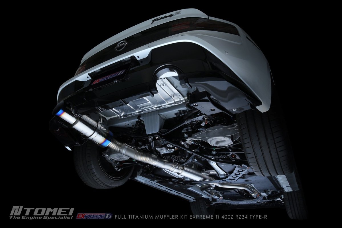 Tomei 23-26 Nissan Z Full Titanium Muffler Kit Expreme Ti, Type-R
