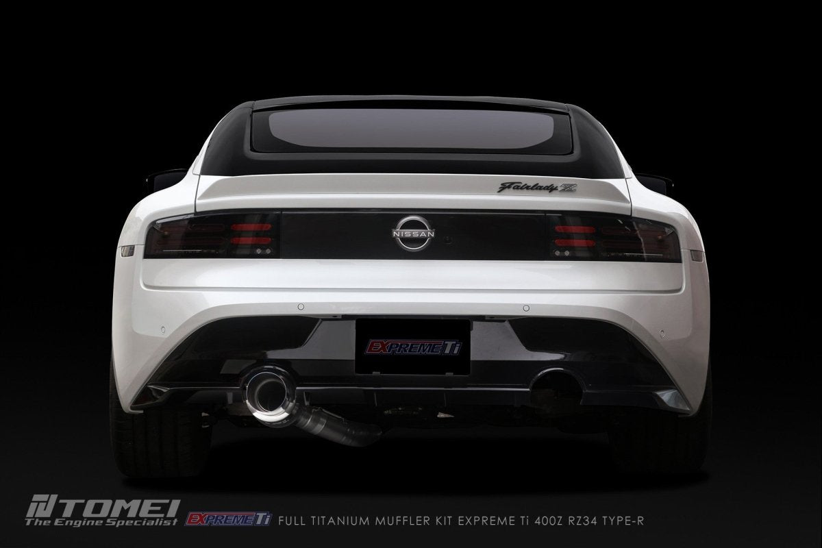 Tomei 23-26 Nissan Z Full Titanium Muffler Kit Expreme Ti, Type-R