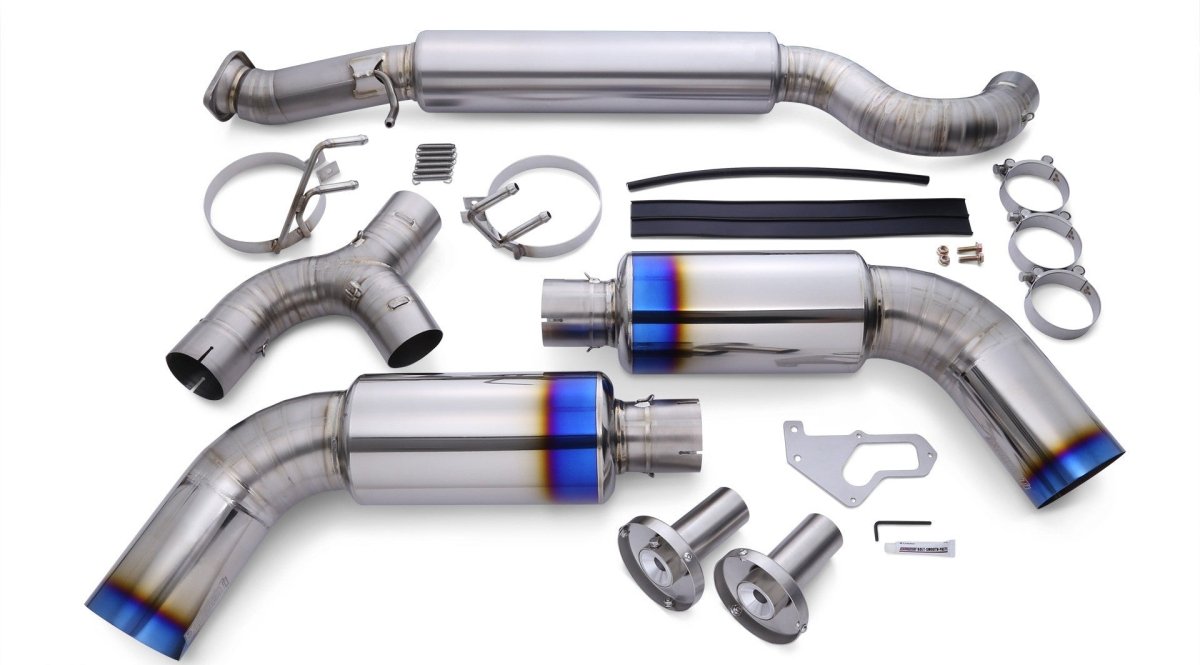 Tomei [23 - 26 GR Corolla] Full Titanium Muffler Expreme TI Type - D | TB6090 - TY07B - JDMuscleCat Back Exhaust SystemtomTB6090-TY07B