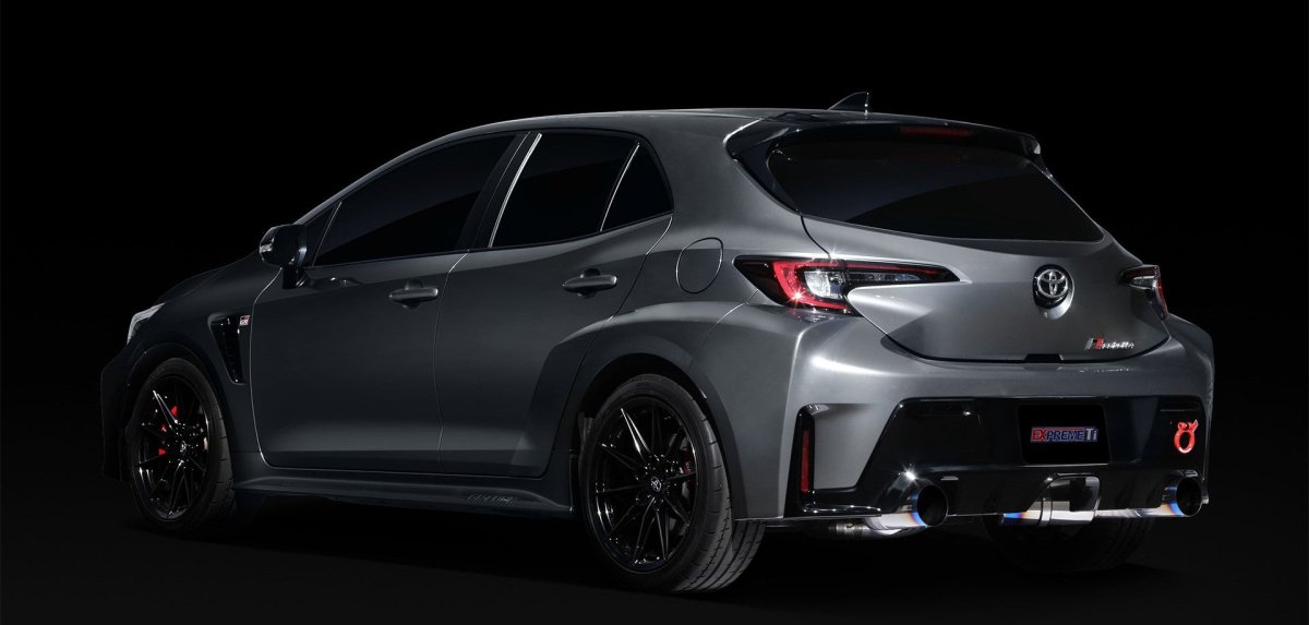Tomei [23 - 26 GR Corolla] Full Titanium Muffler Expreme TI Type - D | TB6090 - TY07B - JDMuscleCat Back Exhaust SystemtomTB6090-TY07B