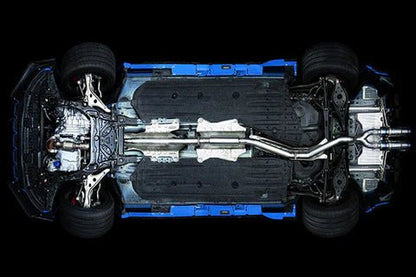 Tomei [23+ Civic Type R] Expreme Ti Dual Exit Titanium Catback "Type D" - JDMuscleCat Back Exhaust SystemtomTB6090-HN06E