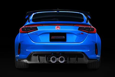 Tomei [23+ Civic Type R] Expreme Ti Dual Exit Titanium Catback "Type D" - JDMuscleCat Back Exhaust SystemtomTB6090-HN06E