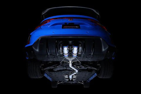 Tomei [23+ Civic Type R] Expreme Ti Dual Exit Titanium Catback "Type D" - JDMuscleCat Back Exhaust SystemtomTB6090-HN06E