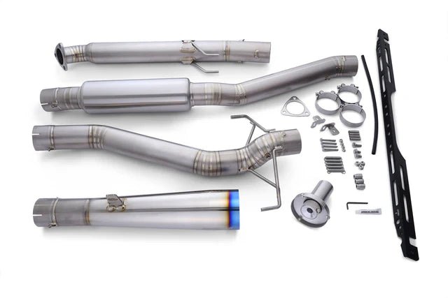 Tomei 24+ Civic Type R Expreme Ti Single Exit Titanium Catback "Type R" | TB6090 - HN06D - JDMuscleCat Back Exhaust SystemtomTB6090-HN06D
