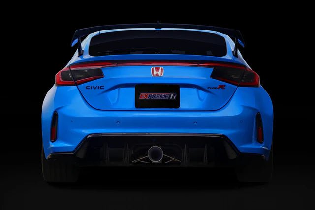 Tomei 24+ Civic Type R Expreme Ti Single Exit Titanium Catback "Type R" | TB6090 - HN06D - JDMuscleCat Back Exhaust SystemtomTB6090-HN06D