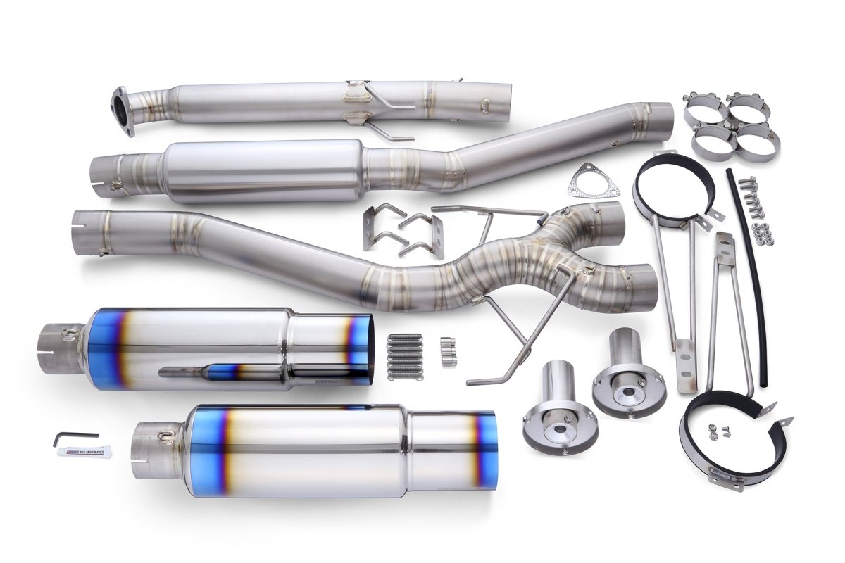 TOMEI FULL TITANIUM MUFFLER EXPREME Ti INTEGRA TYPE S DE5 TYPE - D | TB6090 - HN06F - JDMuscleMufflersTB6090-HN06F