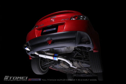 TOMEI [MAZDA RX - 8] FULL TITANIUM MUFFLER - JDMuscleMufflersTOMTB6090-MZ07AFULL TITANIUM MUFFLER EXPREME Ti RX - 8 EARLY MODEL