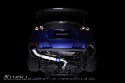 TOMEI [MAZDA RX - 8] FULL TITANIUM MUFFLER - JDMuscleMufflersTOMTB6090-MZ07AFULL TITANIUM MUFFLER EXPREME Ti RX - 8 EARLY MODEL