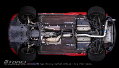 TOMEI [MAZDA RX - 8] FULL TITANIUM MUFFLER - JDMuscleMufflersTOMTB6090-MZ07AFULL TITANIUM MUFFLER EXPREME Ti RX - 8 EARLY MODEL