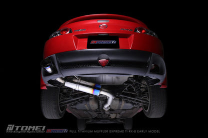 TOMEI [MAZDA RX - 8] FULL TITANIUM MUFFLER - JDMuscleMufflersTOMTB6090-MZ07AFULL TITANIUM MUFFLER EXPREME Ti RX - 8 EARLY MODEL