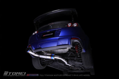 TOMEI [MAZDA RX - 8] FULL TITANIUM MUFFLER - JDMuscleMufflersTOMTB6090-MZ07AFULL TITANIUM MUFFLER EXPREME Ti RX - 8 EARLY MODEL