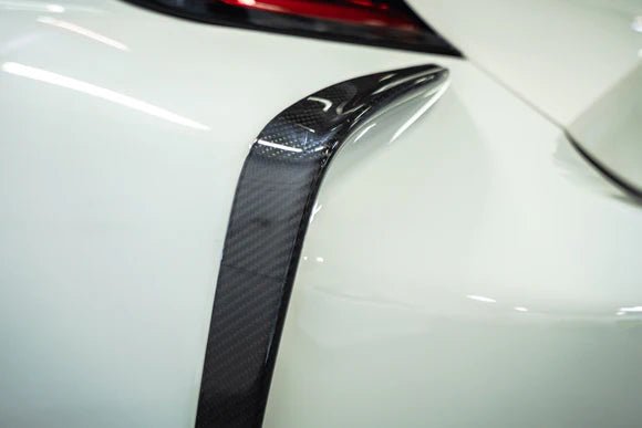 TOM'S Racing [23+ GR Corolla] Carbon Fiber Rear Bumper Garnish | TMS - 52158 - TEA14 - JDMuscleExterior GarnishestmsTMS-52158-TEA14