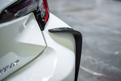 TOM'S Racing [23+ GR Corolla] Carbon Fiber Rear Bumper Garnish | TMS - 52158 - TEA14 - JDMuscleExterior GarnishestmsTMS-52158-TEA14