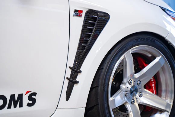 TOM'S Racing [23+ GR Corolla] Carbon Fiber Side Fender Duct | TMS - 53801 - TEA14 - JDMuscleFenderstmsTMS-53801-TEA14